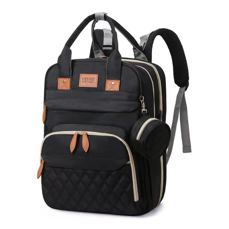 Baby Diaper Bag Backpack with Insulated Bottle Pockets